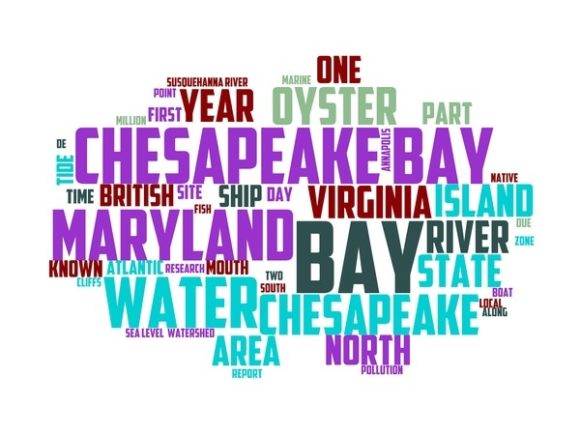 Chesapeake Typography Print: Hand-Drawn Word Clouds That Actually Work for Real Projects