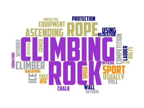 Climbing Typography Sublimation