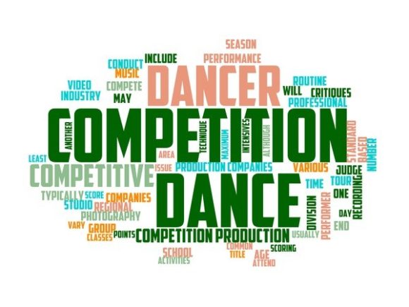 Competitive Dance Typography Print