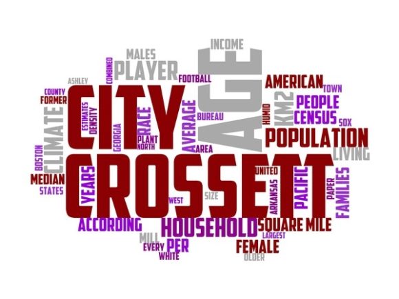 Crossett Typography Tshirt Design
