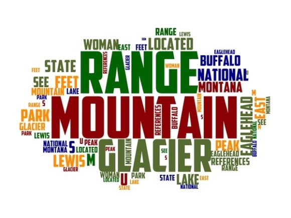Eaglehead Mountain Typography Book Cover