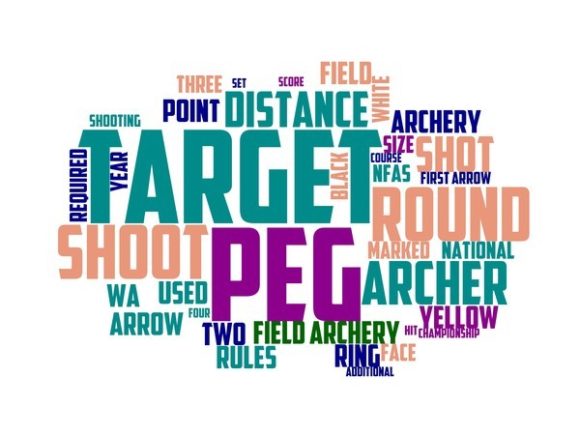 Field Archery Typography Book Cover