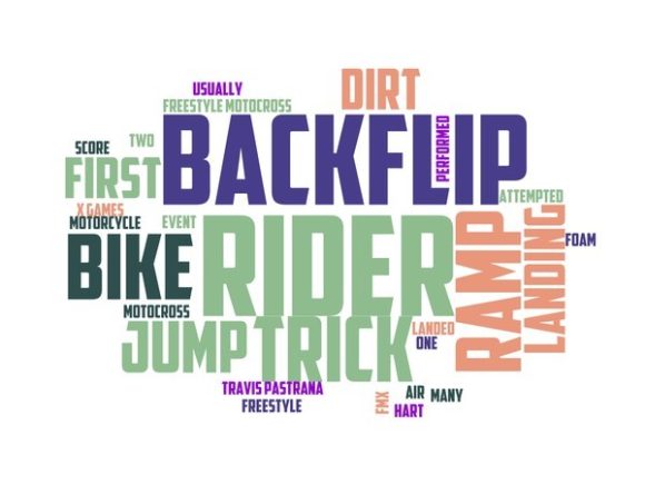 Freestyle Motocross Typography Wallpaper